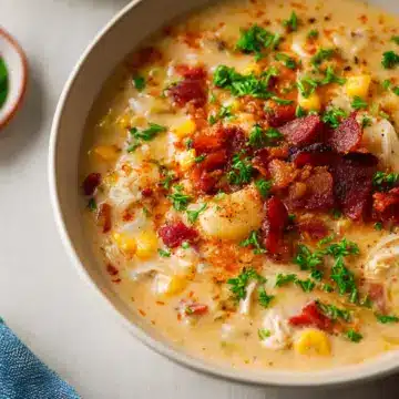 Crockpot Chicken Corn Chowder