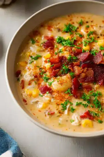 Crockpot Chicken Corn Chowder