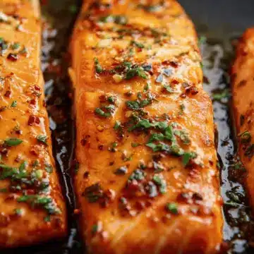 Hot Honey Butter Salmon