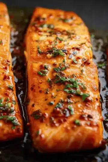 Hot Honey Butter Salmon