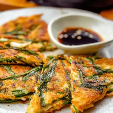 Pajeon (Korean Scallion Pancakes)