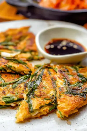 Pajeon (Korean Scallion Pancakes)