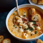 Creamy Chicken Parmesan Soup
