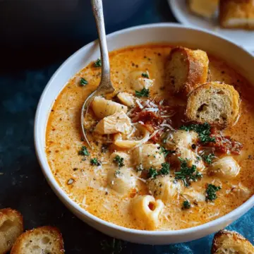 Creamy Chicken Parmesan Soup