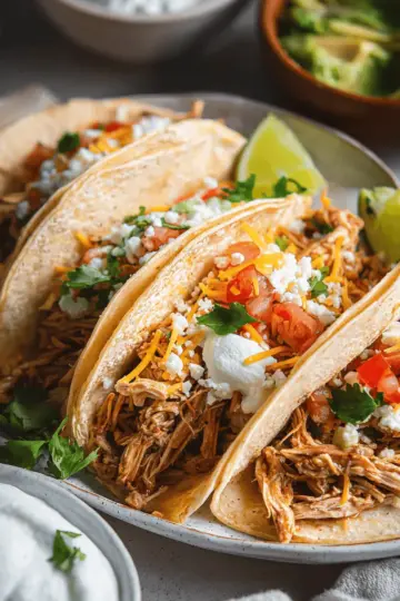 Crock-Pot Chicken Tacos