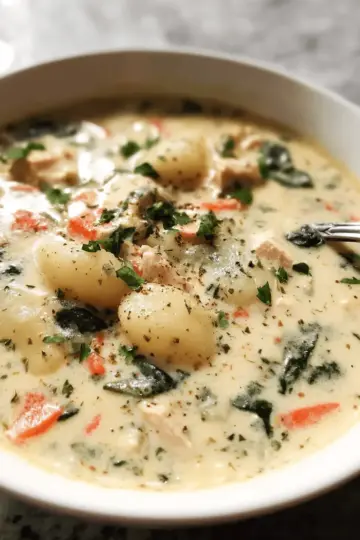 Olive Garden Chicken Gnocchi Soup
