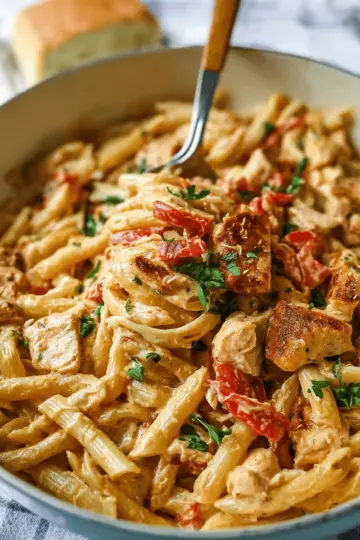 Creamy Cajun Chicken Pasta