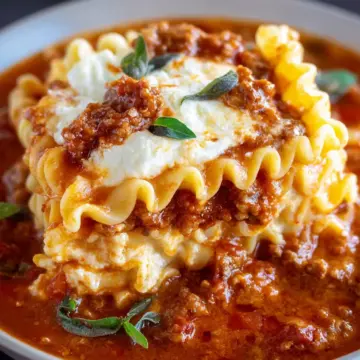 Lasagna Soup