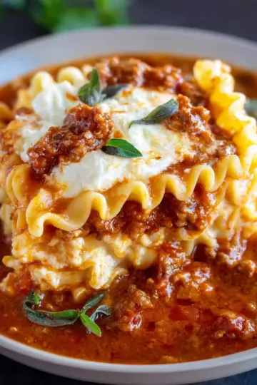 Lasagna Soup