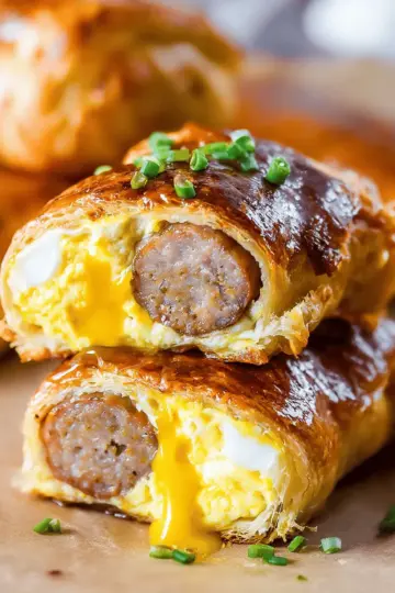 Sausage and Egg Breakfast Rolls