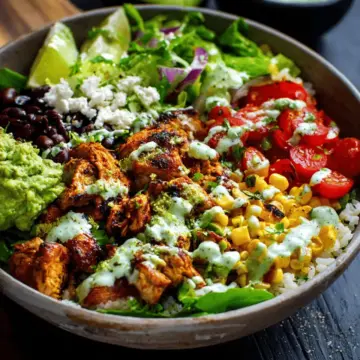 Mexican Chicken Burrito Bowl