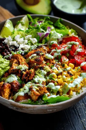 Mexican Chicken Burrito Bowl