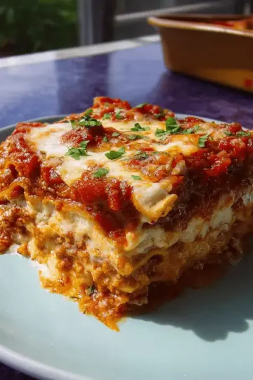 Homemade Lasagna
