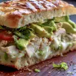 Panera Bread Copycat Chicken Avocado Melt Sandwich