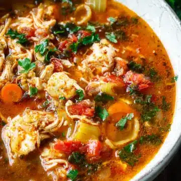 Sicilian Chicken Soup