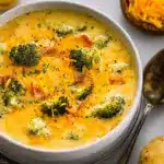 Broccoli Cheddar Potato Soup