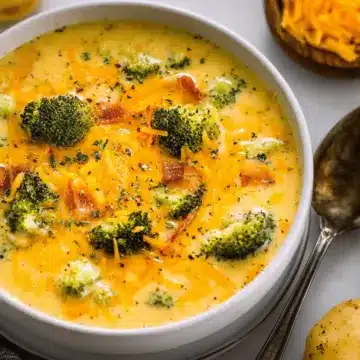 Broccoli Cheddar Potato Soup