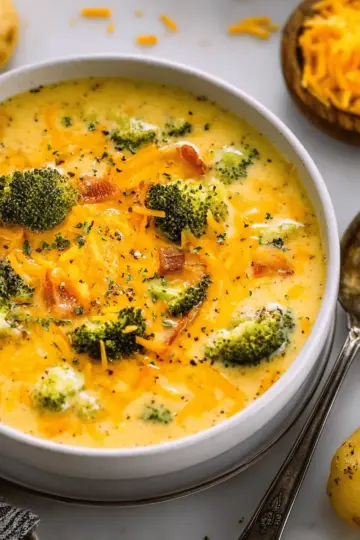 Broccoli Cheddar Potato Soup