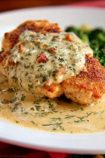 Chicken In Basil Cream Sauce