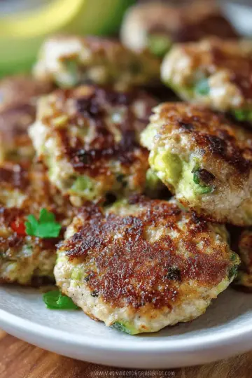 Turkey Avocado Patties For Baby (BLW) Toddlers, Kids