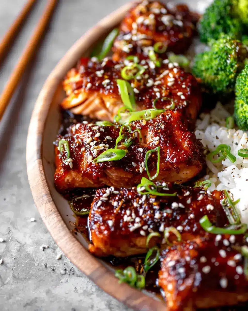 Baked Teriyaki Salmonfeed