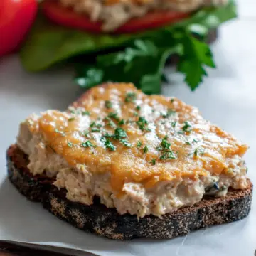 Vegetarian Tuna Melt
