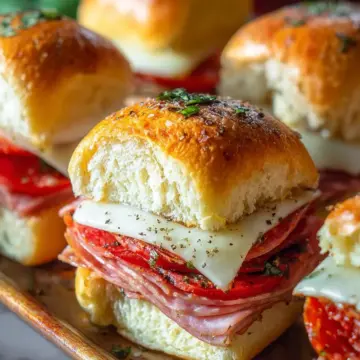 Hot Italian Sub Sliders