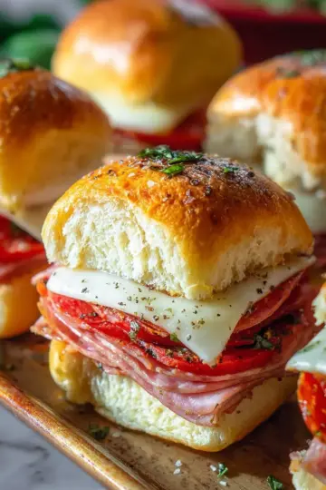 Hot Italian Sub Sliders