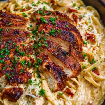 Creamy Garlic Parmesan Chicken Pasta Recipe