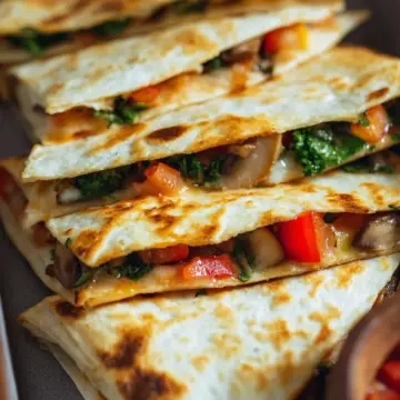 The Best Vegetable Quesadillas