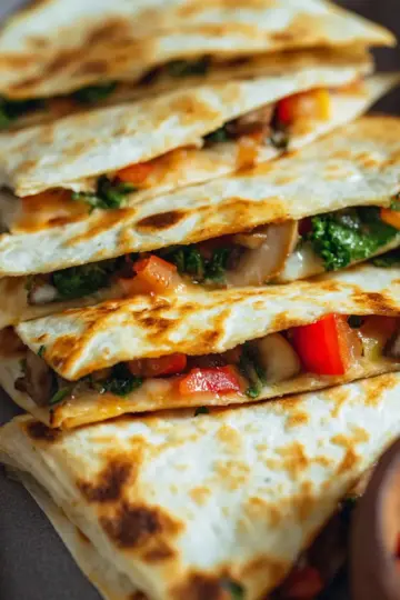 The Best Vegetable Quesadillas
