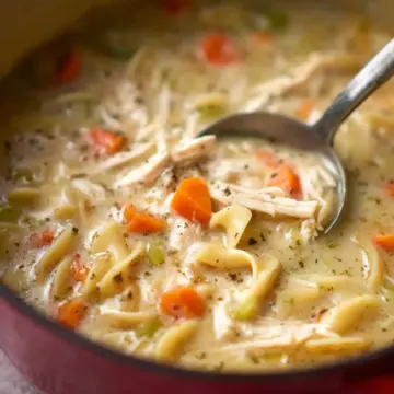 Creamy Chicken Noodle Soup