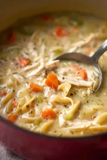 Creamy Chicken Noodle Soup