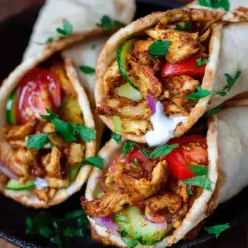 Easy Homemade Chicken Shawarma