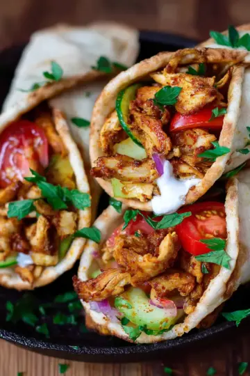 Easy Homemade Chicken Shawarma