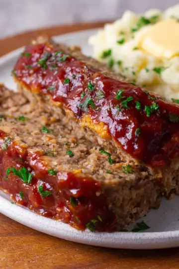 Ritz Cracker Meatloaf