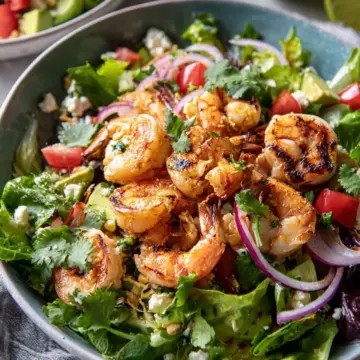 Cilantro Lime Shrimp Salad