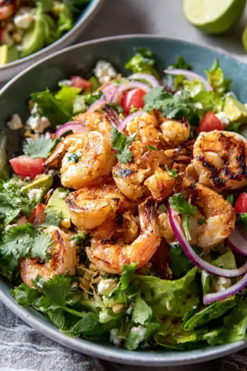 Cilantro Lime Shrimp Salad