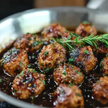 Honey Garlic Meatballs