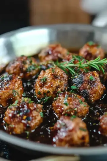 Honey Garlic Meatballs