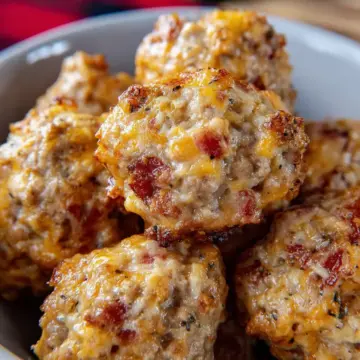 Rotel Cream Cheese Sausage Balls