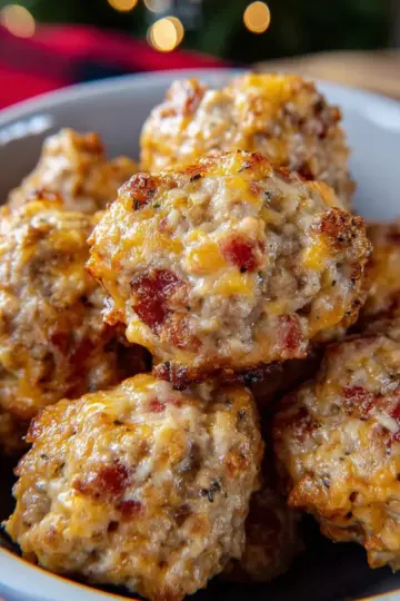 Rotel Cream Cheese Sausage Balls