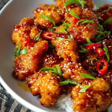 Crispy Sweet Chilli Chicken