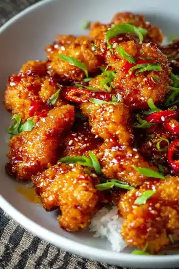 Crispy Sweet Chilli Chicken