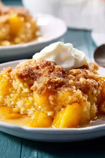 Peach Dump Cake