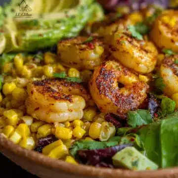 Shrimp and Mexican Street Corn Bowl