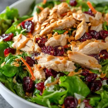 Asian Chicken Cranberry Salad