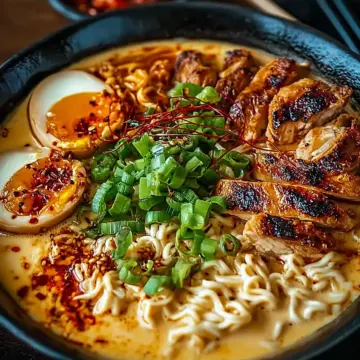 Fiery Chicken Ramen A Simple Spicy Creamy Recipe