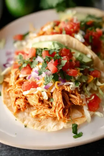 Shredded Chicken Tacos