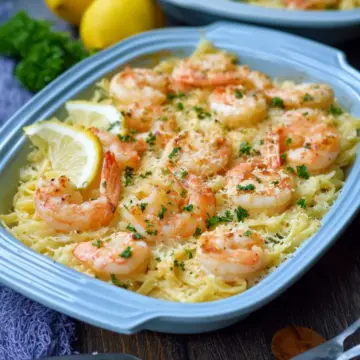 Shrimp Scampi Casserole